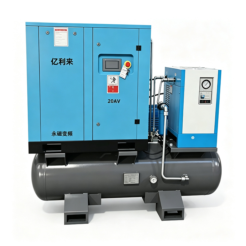 15kW 8 Bar 4 dalam 1 PM Pemampat Udara VSD